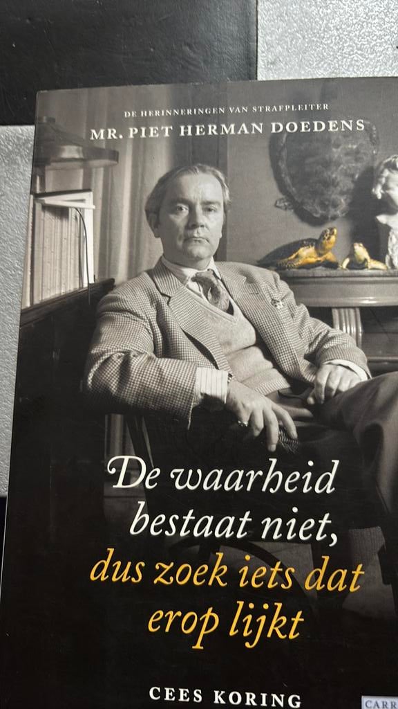 De waarheid bestaat niet, dus zoek iets dat erop lijkt, Ophalen of Verzenden, Zo goed als nieuw, Cees Koring