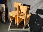 Piet hein eek crisis kinderstoeltjes (set), Ophalen of Verzenden, Zo goed als nieuw, Wit, Twee