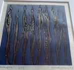 Elsbeth Cochius lino Reukgras 2002, Antiek en Kunst, Kunst | Litho's en Zeefdrukken, Ophalen of Verzenden