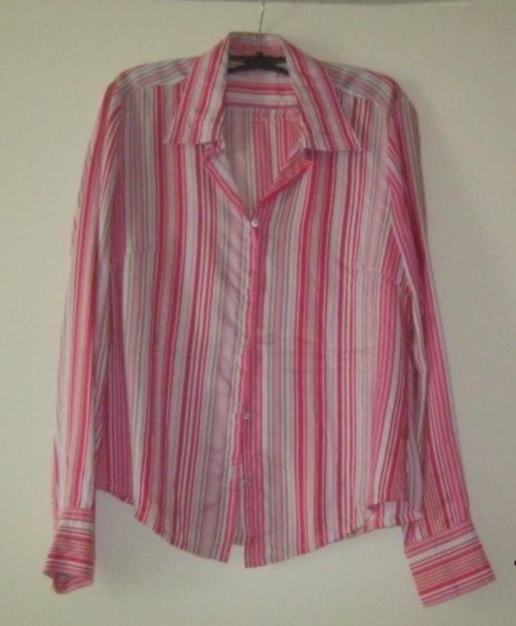 Blouse, zijden blouse 38/40, merk Jackpot, Kleding | Dames, Blouses en Tunieken, Zo goed als nieuw, Maat 38/40 (M), Overige kleuren