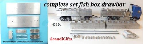 visbakken sets, Hobby en Vrije tijd, Modelauto's | 1:50, Zo goed als nieuw, Bus of Vrachtwagen, Overige merken, Ophalen of Verzenden