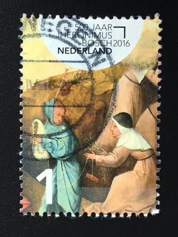 2050 Nederland 2016 NVPH 3384 Jheronimus Bosch - gestempeld beschikbaar voor biedingen