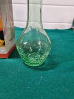 Vaas groen golvend glas, Huis en Inrichting, Ophalen of Verzenden, 'T Olde Gre-j, Info@toldegrej.nl, Endepoelstraat 20f Didam