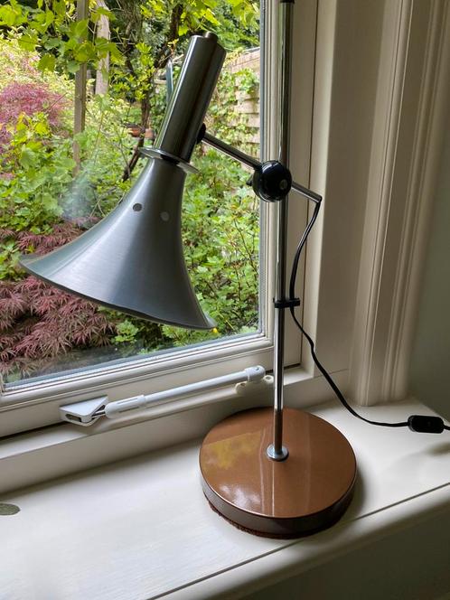 Vintage Dijkstra Burealamp 1950/1960 verstelbaar, Antiek en Kunst, Antiek | Lampen, Ophalen of Verzenden