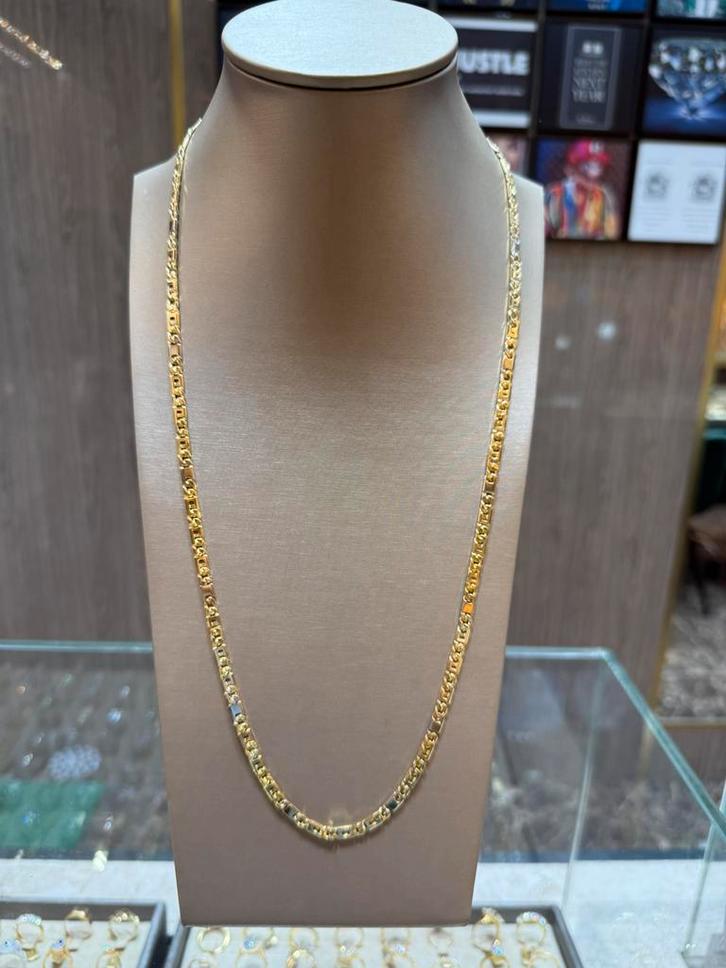 18KT Goud - 40.4 Gram - Ketting - ROLLIE, Sieraden, Tassen en Uiterlijk, Kettingen, Nieuw, Goud, Goud, Ophalen