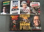 7 boeken Formule 1 Senna Verstappen Mol Steiner Plooij, Ophalen of Verzenden, Zo goed als nieuw, Diverse auteurs, Overige sporten