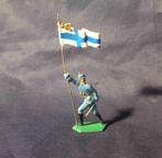Tinnen soldaatjes, Duitsland WO I Vaandeldrager !, Ophalen, Gebruikt, 1:35 tot 1:50, Figuur of Figuren