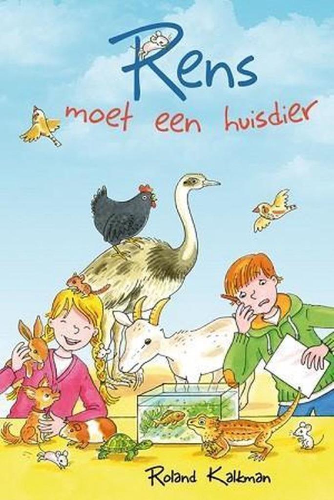 Rens moet een huisdier Roland Kalkman 903312775X, Boeken, Kinderboeken | Jeugd | 10 tot 12 jaar, Zo goed als nieuw, Ophalen of Verzenden