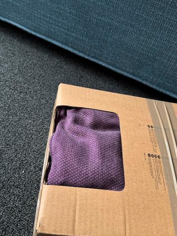 IKEA Kivik voetenbank met bergruimte blauwe (+ extta hoes) - afbeelding 6