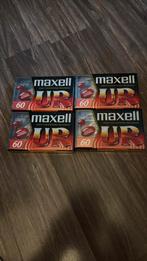 Maxell UR60 ( 4 stuks nieuwe ), 2 t/m 25 bandjes, Overige genres, Ophalen of Verzenden, Zo goed als nieuw