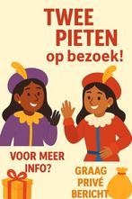 Twee vrolijke pietjes staan te popelen om bij jullie lang, Ophalen, Nieuw