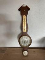 Antieke Houten Thermometer & Barometer, Ophalen of Verzenden, Gebruikt, Binnenthermometer