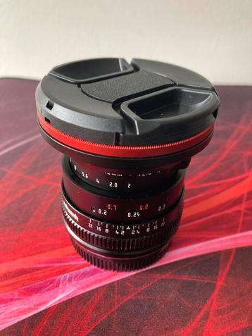 12mm f2.0 lens Pergear. Voor Micro 4/3 mft. Nieuw in doos ! beschikbaar voor biedingen