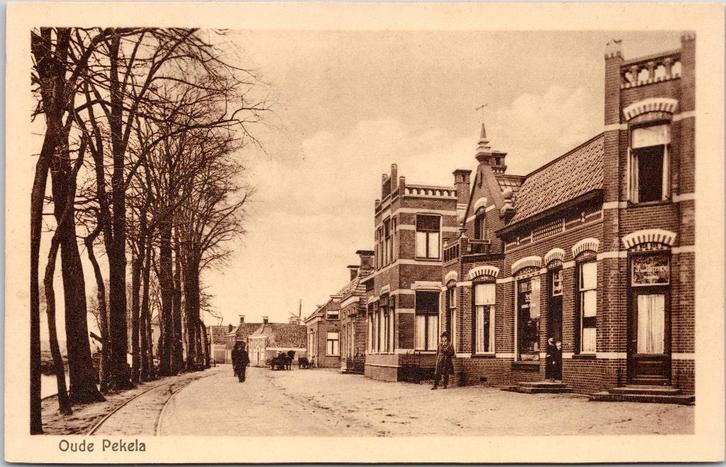 Ansichtkaart: Oude Pekela, Verzamelen, Ansichtkaarten | Nederland, Ongelopen, Groningen, Voor 1920, Verzenden