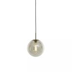 Hanglamp glazen bol van 40 cm, helder glas (NIEUW), Ophalen of Verzenden, Nieuw, Glas, Minder dan 50 cm