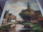 reproductie kerk Zoetermeer, 50 tot 75 cm, Overige typen, Ophalen of Verzenden, Zo goed als nieuw