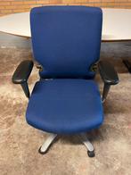 Comforto bureaustoel met lendesteun, Huis en Inrichting, Ophalen, Gebruikt, Blauw, Bureaustoel