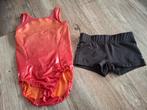 Turnpakje + turnbroekje mt. 5/6 jaar, Sport en Fitness, Turnen, Kleiner dan kindermaat 122, Ophalen of Verzenden, Zo goed als nieuw