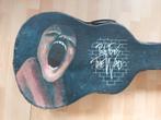 Vintage guitar case Pink Floyd The Wall handpainted, Ophalen, Gebruikt