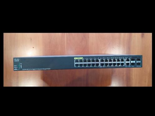 Cisco SG 350 X 24 P, Computers en Software, Netwerk switches, Refurbished, Ophalen of Verzenden