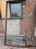 Merbau kozijn, Doe-het-zelf en Verbouw, Kozijnen en Schuifpuien, Gebruikt, Deurkozijn, 150 tot 225 cm, Hout