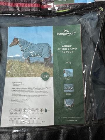 Horseware Ameco Bravo 12 Plus, 6'3 Lite 0gr., hals (deken 5) beschikbaar voor biedingen