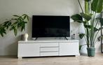 TV meubel wit, Ophalen, Gebruikt, 150 tot 200 cm, Minder dan 100 cm