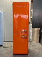Zeer nette smeg oranje koelkast, Witgoed en Apparatuur, Koelkasten en IJskasten, Bella, 200 liter of meer, 60 cm of meer, Zo goed als nieuw