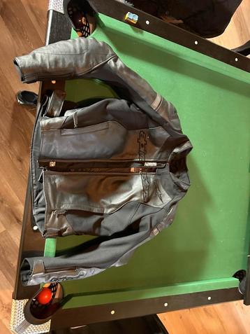 Alpinestars leren motorjas maat 52 beschikbaar voor biedingen
