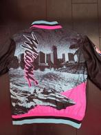 Miami Heat Jas / Bomberjack NBA Nike - Miami Vice, Zwart, Nike, Ophalen of Verzenden, Gedragen