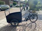 Bakfiets (niet elektrisch), Fietsen en Brommers, Fietsen | Bakfietsen, 4 kinderen of meer, Huif, Zo goed als nieuw, Ophalen