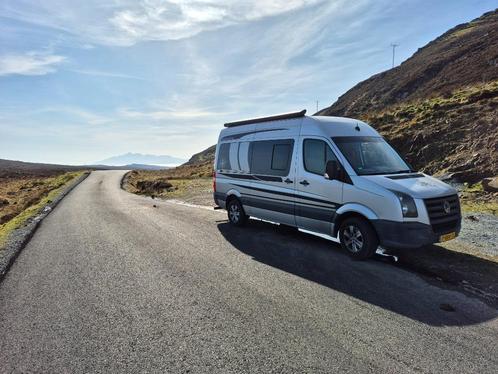 VW Crafter camperbus 2007 nieuw interieur, Caravans en Kamperen, Campers, Particulier, tot en met 3, Buscamper of Camperbus, Volkswagen