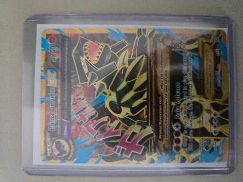 Primal Groudon EX, Ancient origins NM, Hobby en Vrije tijd, Verzamelkaartspellen | Pokémon, Zo goed als nieuw, Losse kaart, Foil