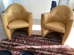 2 leolux fauteuils., Huis en Inrichting, Gebruikt, 50 tot 75 cm, Ophalen, Van alle tijden.