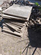 GRATIS; Natuursteen tegels 60*60 24 stuks, Tuin en Terras, Tegels en Klinkers, Ophalen, Gebruikt, Terrastegels, Natuursteen