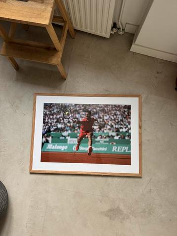 Novak Djokovic Schilderij 2/300 fotolijst beschikbaar voor biedingen
