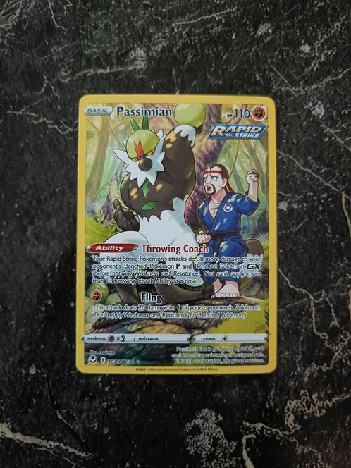 Passimian #TG08 - Silver Tempest, Hobby en Vrije tijd, Verzamelkaartspellen | Pokémon, Zo goed als nieuw, Ophalen of Verzenden