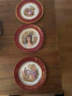 Antieke decoratieve borden set limoge france, Antiek en Kunst, Ophalen of Verzenden