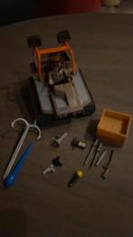 Playmobil rupsvoertuig gebaseerd op set 4846 zonder kanon, Ophalen of Verzenden, Gebruikt, Los playmobil