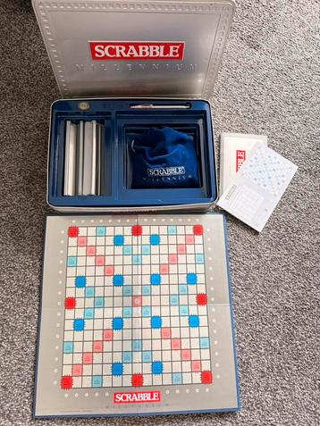  SCRABBLE Millennium Edition – Luxe en compleet!  beschikbaar voor biedingen