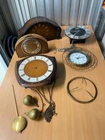 Onderdelen klokken Juba/ Junghans/ Kieninger incompleet, Ophalen