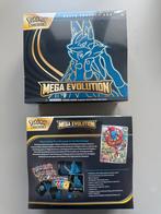 Pokemon Mega Evolution Lucario Elite Trainer box x2, Ophalen of Verzenden, Nieuw, Boosterbox