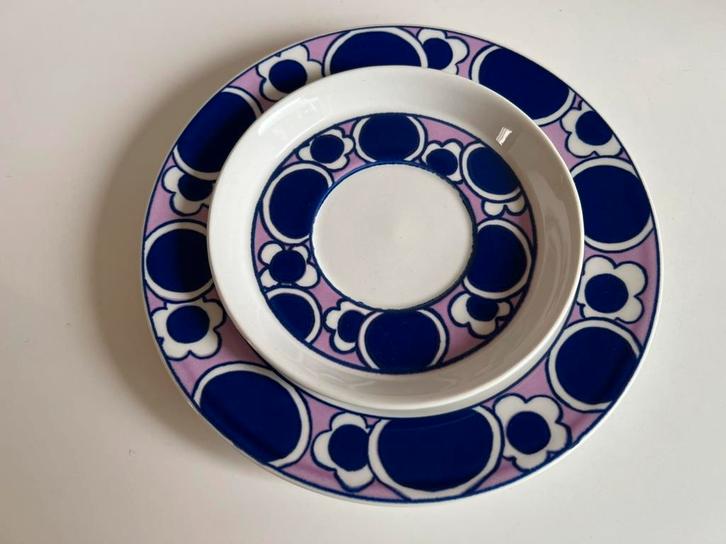 Zeldzaam Arabia Pauliina Bord Schaaltje Anja Jaatinen 70’s, Antiek en Kunst, Antiek | Servies los, Ophalen of Verzenden