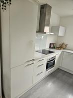 Complete keuken incl. apparatuur, wit hoogglans, Huis en Inrichting, Keuken | Complete keukens, Ophalen, Gebruikt, Wit, Overige typen