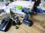 Festool Boormachine +  Accessoire Sys., Boormachine, Gebruikt, -, Ophalen of Verzenden