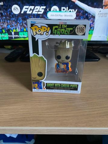 Funko Pop #1196 Groot with Cheese Puffs beschikbaar voor biedingen