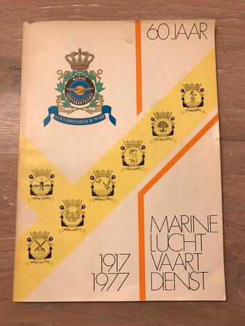 60 Jaar Marine Luchtvaart Dienst Boekje Luchtvaart Vliegtuig beschikbaar voor biedingen