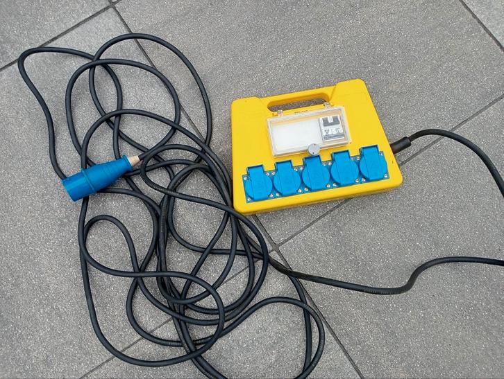 ABL Buiten kabel camping, Doe-het-zelf en Verbouw, Elektra en Kabels, Zo goed als nieuw, Stekker, Ophalen