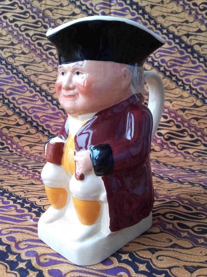 Mooie originele oude Tony Wood Toby jug uit Engeland 16,5 cm, Antiek en Kunst, Antiek | Porselein, Ophalen of Verzenden