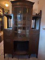 Vintage kast met spiegel en glazen deurtjes, Ophalen